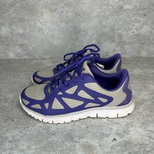 Everlast Purple and Gray Athletic Sneakers‎ 7.5 Woman’s